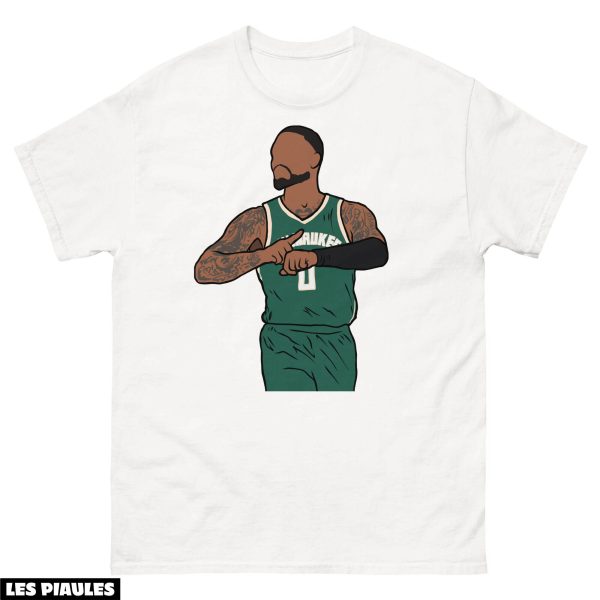 NBA T-Shirt Damian Lillard Celebration Milwaukee