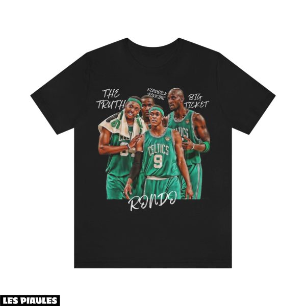 NBA T-Shirt Des Celtics De Boston Championnat Paul Pierce Rajon