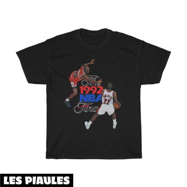 NBA T-Shirt Des Finales De La 1992 Michael Jordan Et Clyde