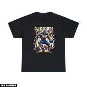 NBA T-Shirt Equipe Des Philadelphia 76ers Paniers De Basket