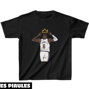 NBA T-Shirt LeBron James Se Couronne Lui-Meme
