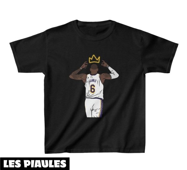 NBA T-Shirt LeBron James Se Couronne Lui-Meme