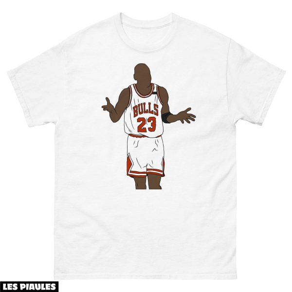NBA T-Shirt Michael Jordan Haussement D’epaules
