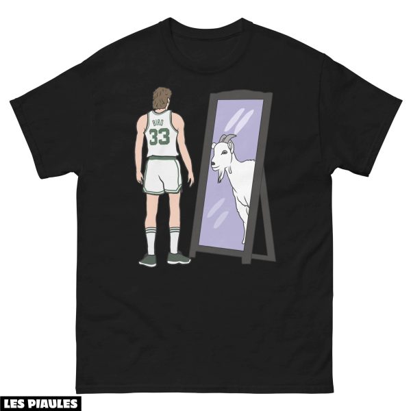NBA T-Shirt Miroir Chevre Larry Bird De Basket-Ball