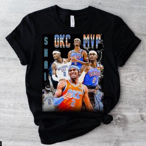 NBA T-Shirt OKC Thunder SGA Thunder Shai Gilgeous Alexander