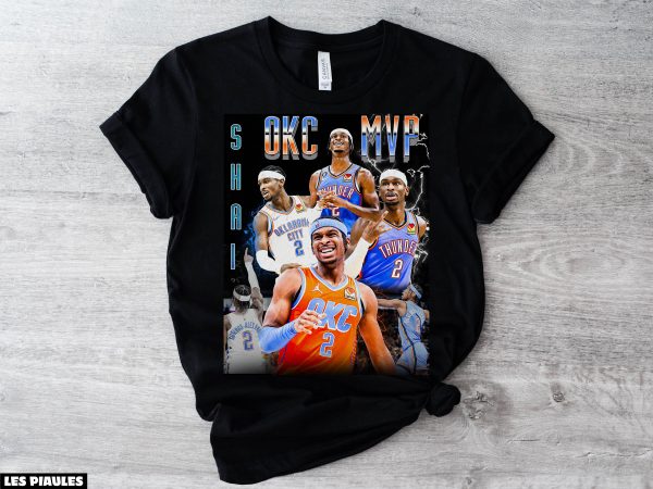 NBA T-Shirt OKC Thunder SGA Thunder Shai Gilgeous Alexander