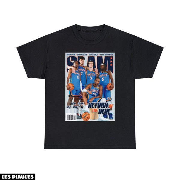 NBA T-Shirt Shai SGA Josh Giddey Chet Holmgren Jalen OKC