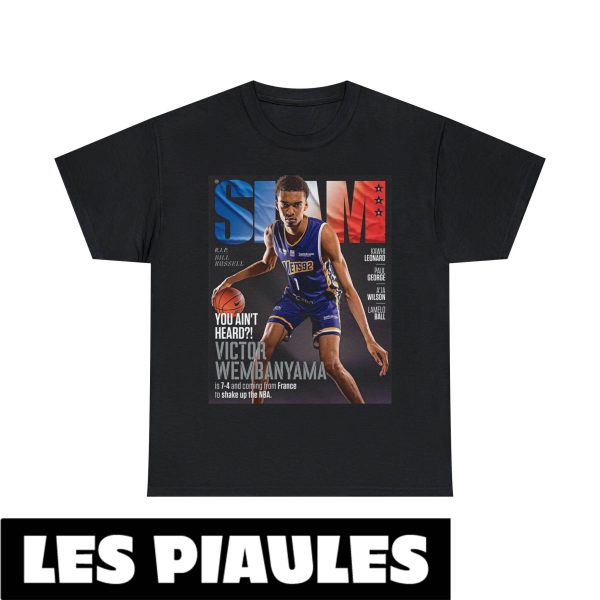 NBA T-Shirt Victor Wembanyama San Antonio Spurs Slam