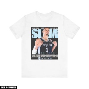 NBA T-Shirt Victor Wembanyama San Antonio Spurs Slam Cover