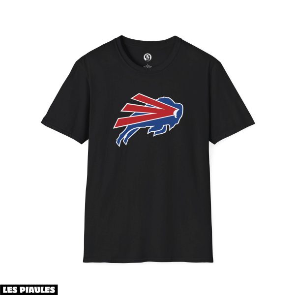 NFL T-Shirt 3 Ray Buffalo Bills Lettres Rouges Cadeau Noel