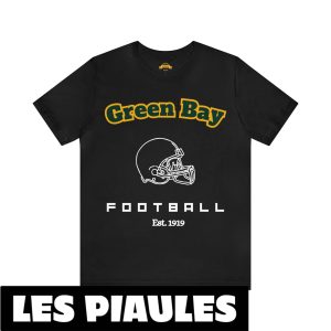 NFL T-Shirt De Football Des Packers De Green Bay NFL T-Shirt De Football Des Packers De Green Bay