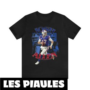 NFL T-Shirt De Football Josh Allen Vintage NFL T-Shirt De Football Josh Allen Vintage