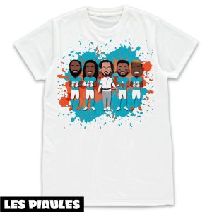 NFL T-Shirt Dolphins Football Americain McDaniel Hill NFL T-Shirt Dolphins Football Americain McDaniel Hill