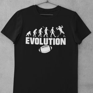 NFL T-Shirt Evolution De Football Americain Du Singe Passant NFL T-Shirt Evolution De Football Americain Du Singe Passant