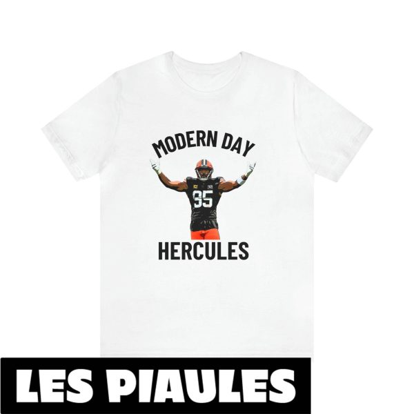 NFL T-Shirt Hercules Des Temps Modernes Cleveland Browns