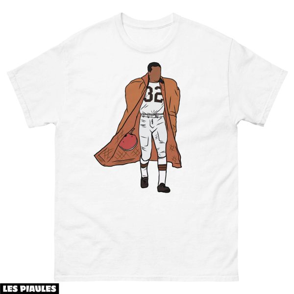 NFL T-Shirt Jim Brown A Pose Emblematique