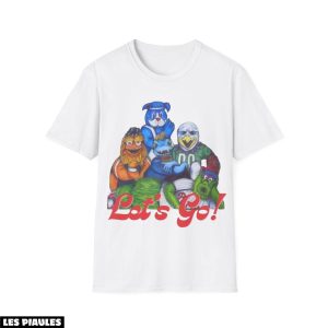 NFL T-Shirt Mascottes De Philadelphie C’est Parti Vintage NFL T-Shirt Mascottes De Philadelphie C’est Parti Vintage