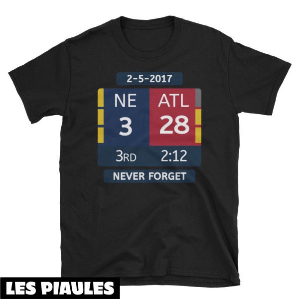 NFL T-Shirt New England 3 Atlanta Falcons 28 Super Bowl