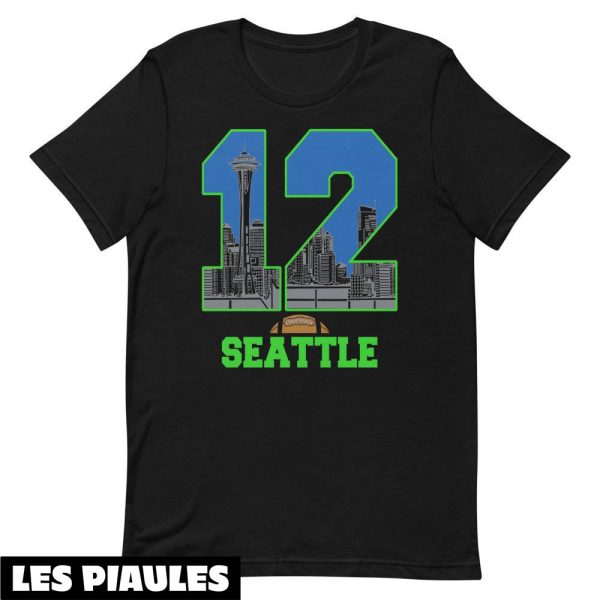NFL T-Shirt Pour Les Fans De Seattle Football