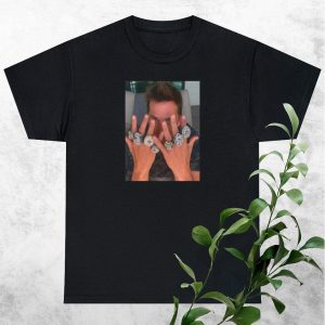 NFL T-Shirt Tom Brady Championship Rings 2023 NFL T-Shirt Tom Brady Championship Rings 2023