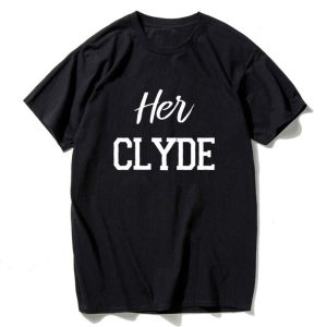 Bonnie and Clyde Tee-Shirt Couple 6 Bonnie and Clyde Tee Shirt Couple 7