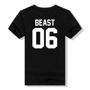 Couple T Shirt Beauty Beast 2 Couple T Shirt Beauty Beast 3