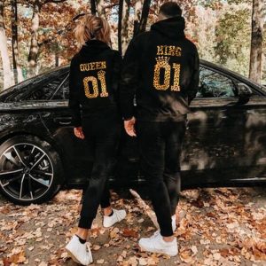 Ensemble de Sweat pour Couple King & Queen 2 Ensemble de Sweat pour Couple King Queen 3