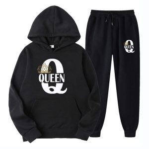 Ensemble de Sweats Et Pantalons de Couple King & Queen Ensemble de Sweats Et Pantalons de Couple King & Queen