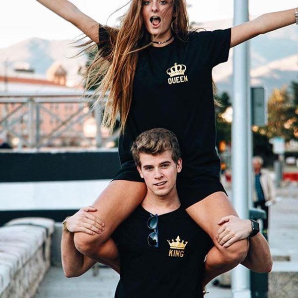 King And Queen T Shirts For Couples