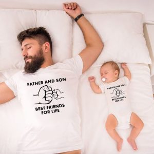 Pere et Fils Meilleurs Amis T-Shirt