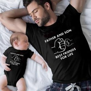 Pere et Fils Meilleurs Amis T-Shirt