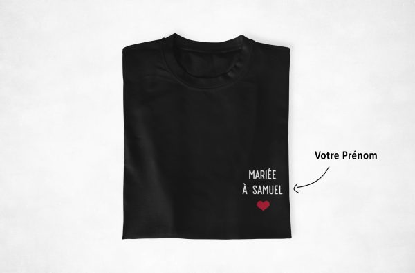 Pull a personnaliser couple special Maries – Marie(e) – Assortis Moi