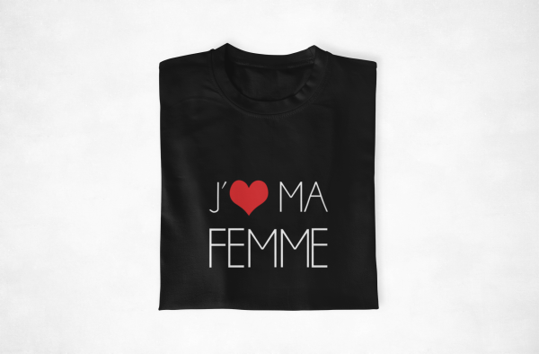 Pull assortis couple J’aime ma Femme  J’aime mon Homme  Assortis Moi