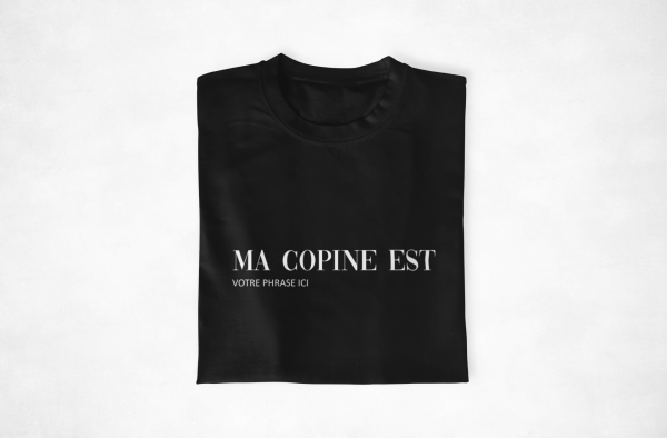 Pull assortis pour couple Mon Copain Ma Copine a personnaliser