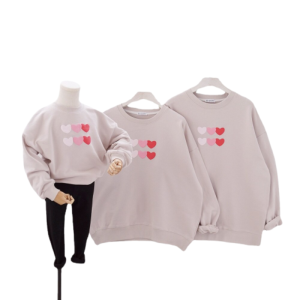 Pull avec des coeurs 2 Pull avec des coeurs 3