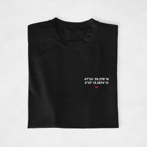 Pull couple personnalisable – Latitude Longitude Pull couple personnalisable – Latitude Longitude