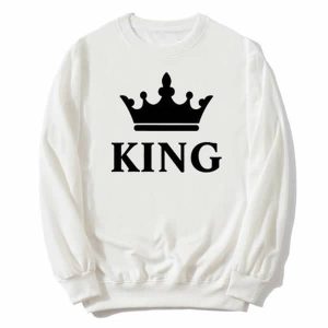 Pull en Commun Couple King Et Queen