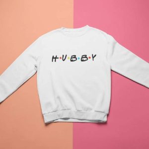 Pulls Blanc Et Noir Couples Romantiques avec Imprime