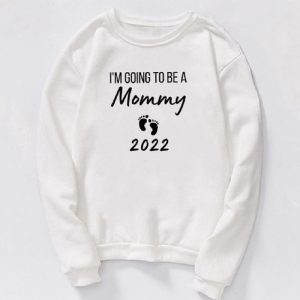 Pulls Noirs Et Blancs Assortis D’annonce de Grossesse pour Couple