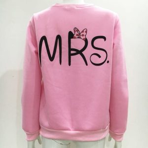 Pulls Rose Et Gris pour les Couples Romantiques avec Imprimes Pulls Rose Et Gris pour les Couples Romantiques avec Imprimes