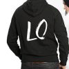 Sweat Blanc Et Noir pour les Couples avec Deux Moities de Love