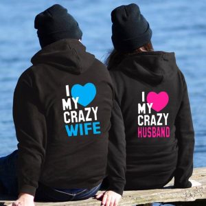 Sweat a Capuche Couple Crazy Sweat a Capuche Couple Crazy