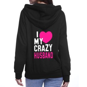 Sweat Capuche Couple Crazy 4