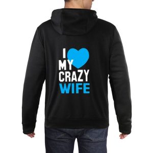 Sweat Capuche Couple Crazy 5