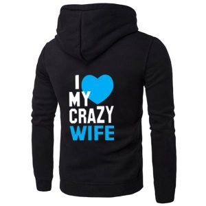Sweat Capuche Couple Crazy 6