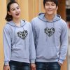Sweat Couple Empreinte Chien