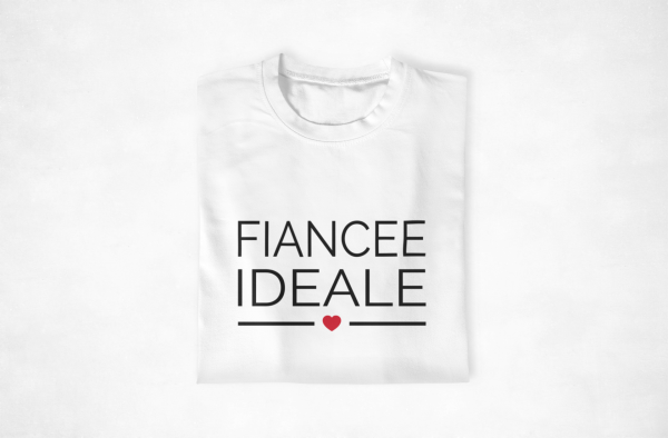 Sweat Couple Fiancee & Fiance Ideal – Idee Cadeau Romantique