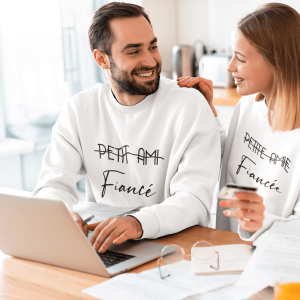 Sweat Couple Fiances – Ideal pour Toutes Occasions Romantiques Sweat Couple Fiances – Ideal pour Toutes Occasions Romantiques