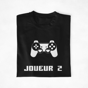 Sweat Couple Joueur 1 Joueur 2 Pour les Passionnes de Jeux 3