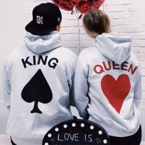 Sweat Couple King Queen Cartes 1